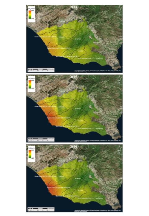 Mappe Provincia Ragusa NO3 2014-16